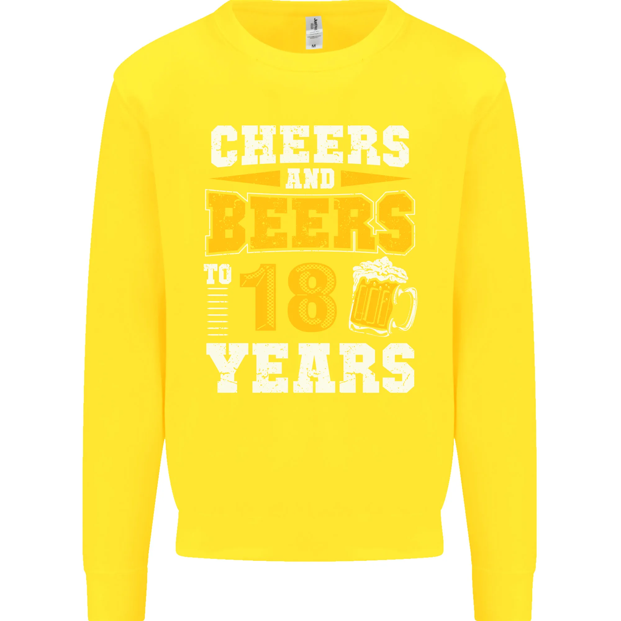 18th Birthday Funny Alcohol 18-Year-Old Men's Sweatshirt Jumper
