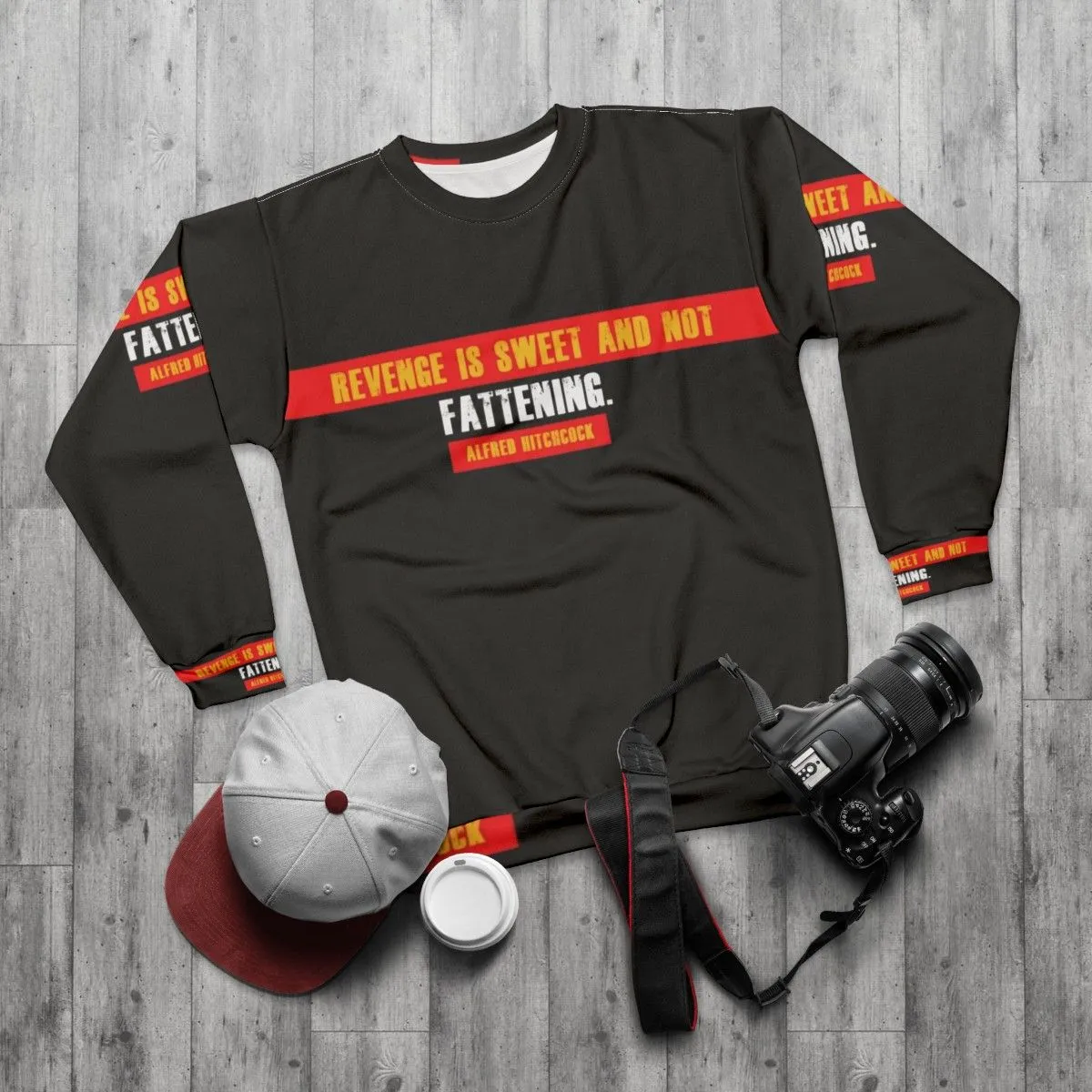 Alfred Hitchcock "Revenge is Sweet" Sweatshirt