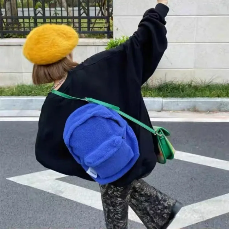 Black 3D Pop-up Bag Sweatshirt LY4170