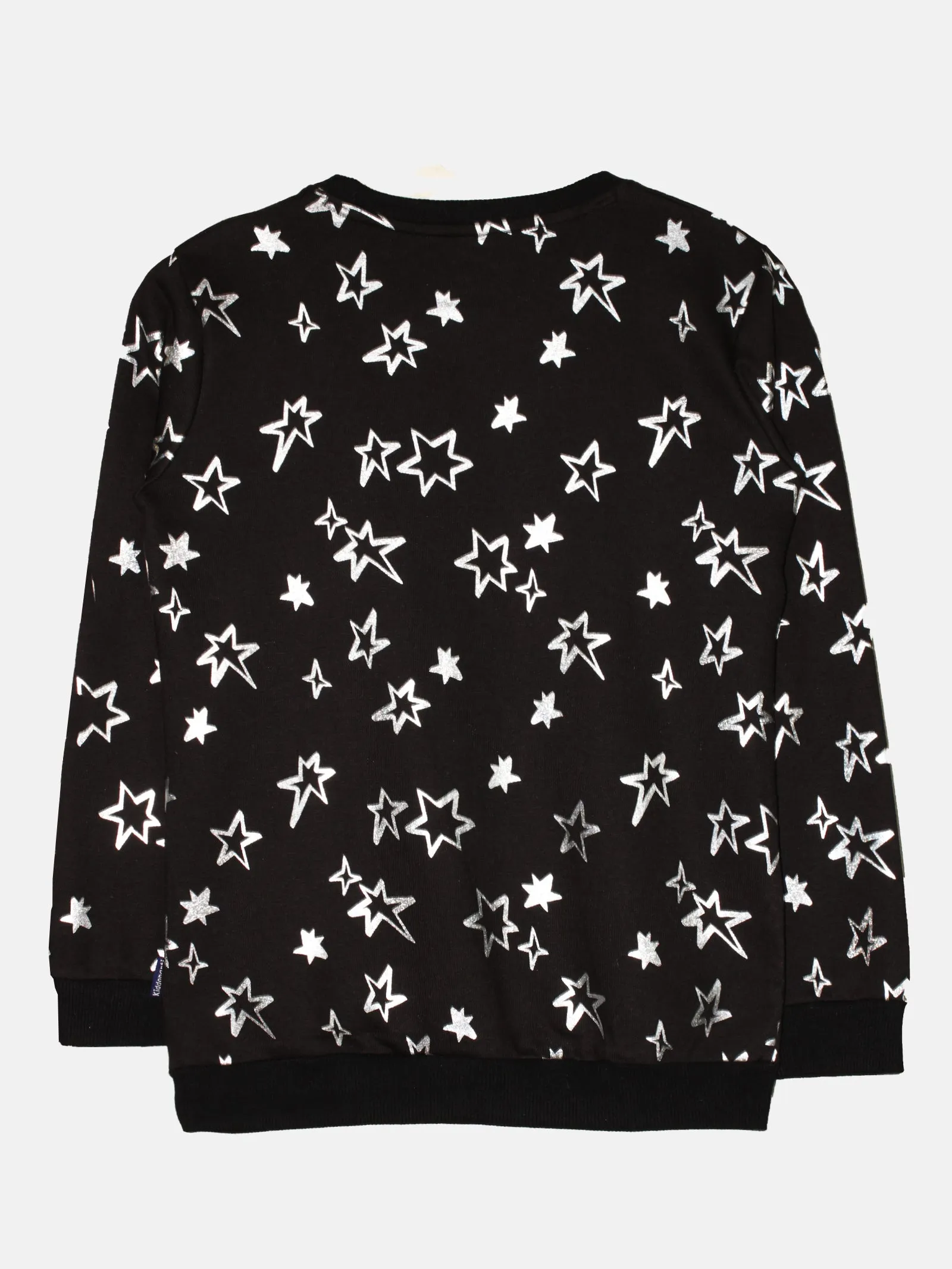 Boys Printed Round Neck Fleece Sweatshirt