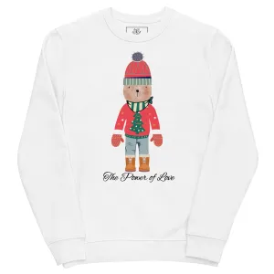 Christmas Teddy, Unisex eco sweatshirt