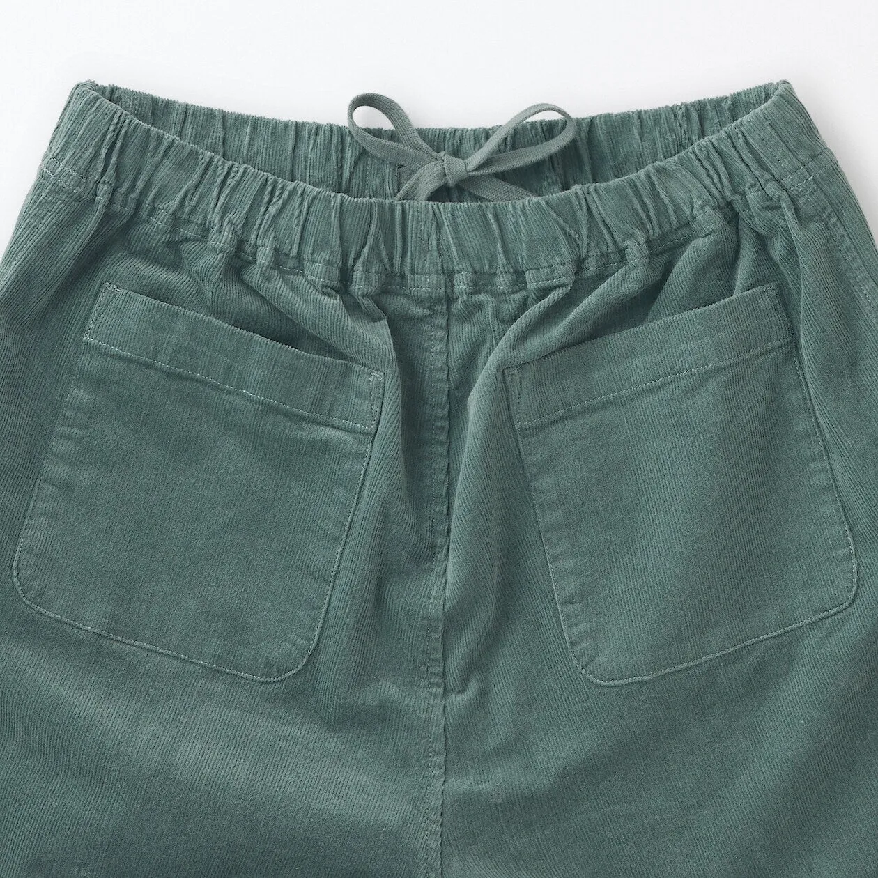 Corduroy Easy Straight Pants
