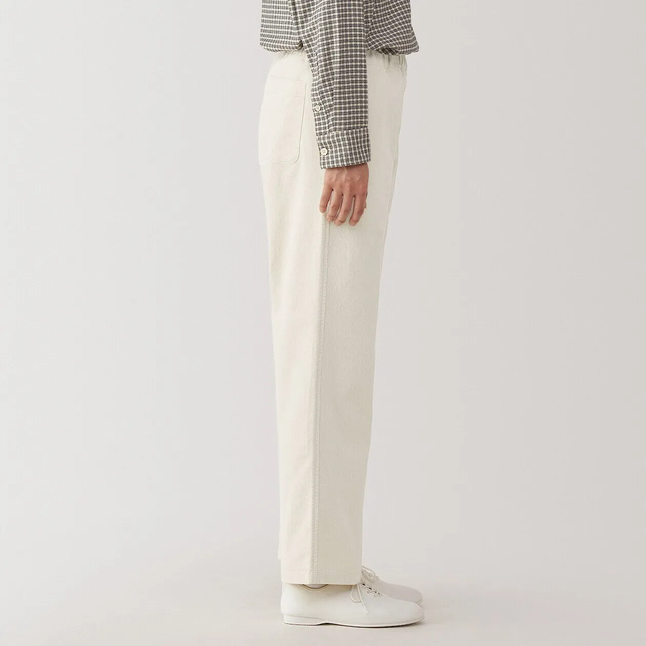 Corduroy Easy Straight Pants