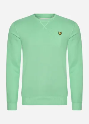 Crew neck sweatshirt - green glaze