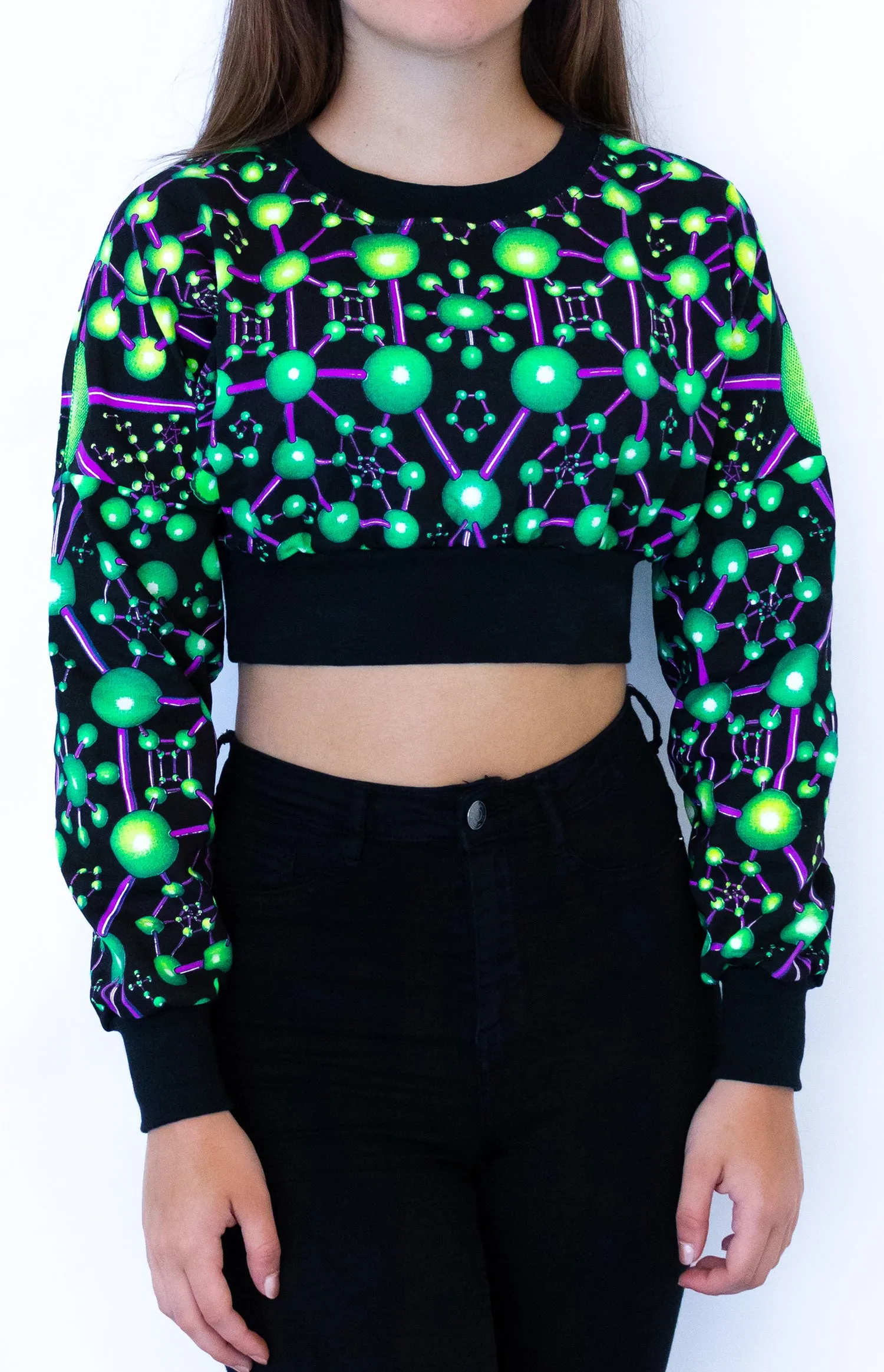 Cropped Sweat : Atomic Alien