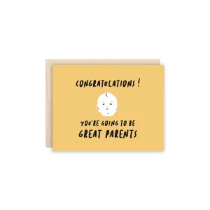 Great Parents Greeting Card
