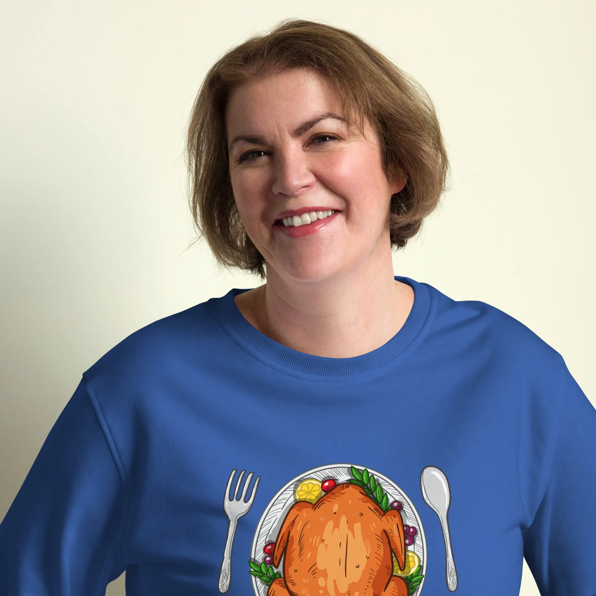 I Am Ready And You Graphic Women Organic Sweatshirt