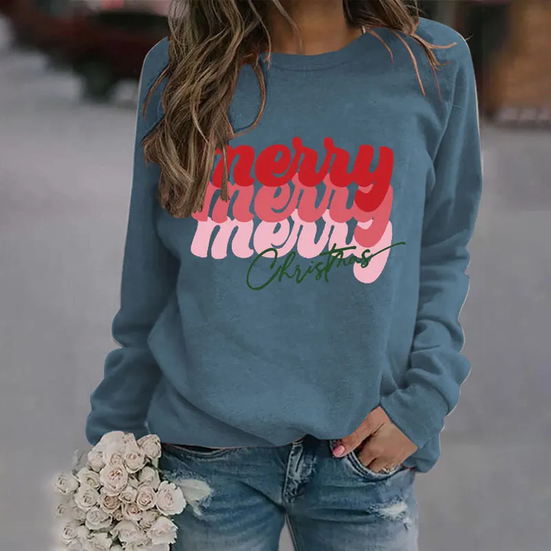 Letter Print Sweatshirt