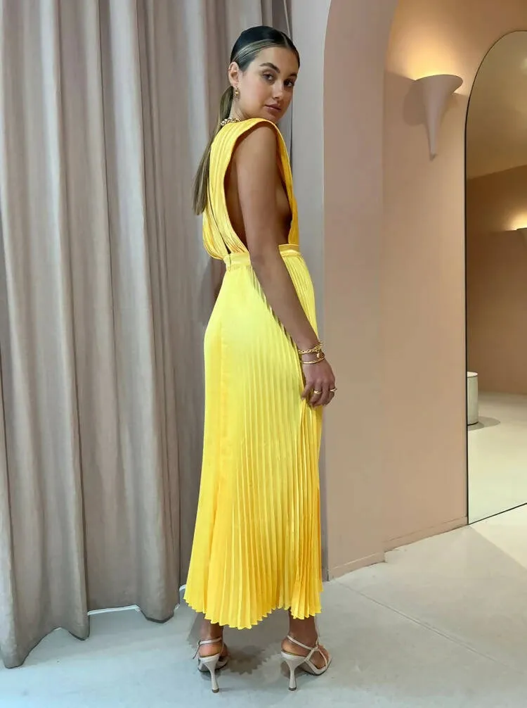 L’Idee Gala Gown Canary