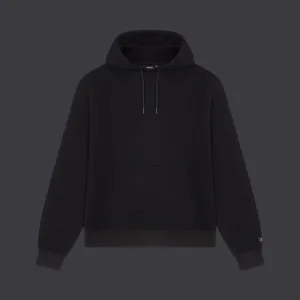 Monogram Interlock Hoodie Black