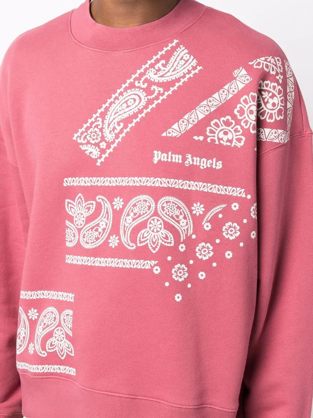 Palm Angels bandana-print sweatshirt