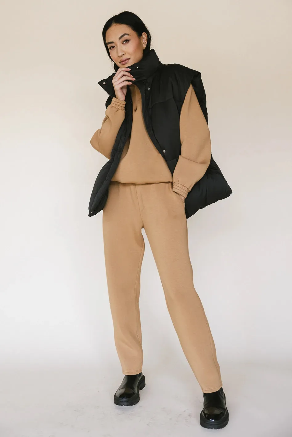 Parker Sweatpants in Camel - FINAL SALE
