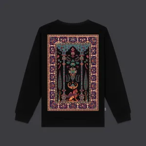Persian Rug Crewneck Black
