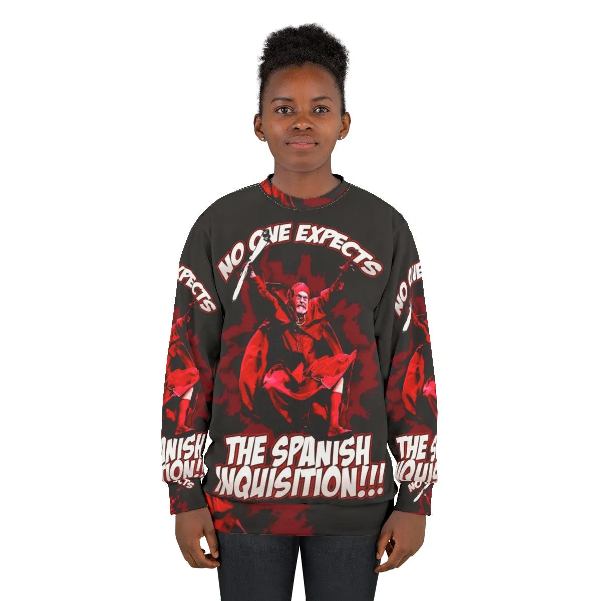 "Funny No One Expects The Spanish Inquisition Sweatshirt"