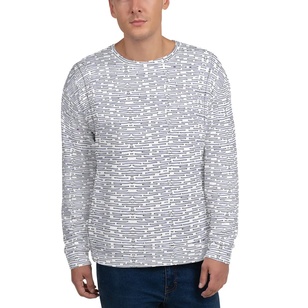 Recycled Unisex Sweatshirt - Nautical Crew - Men