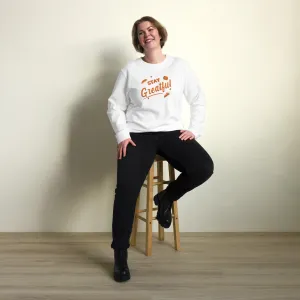 Stay Grateful Graphic Women Organic Sweatshirt