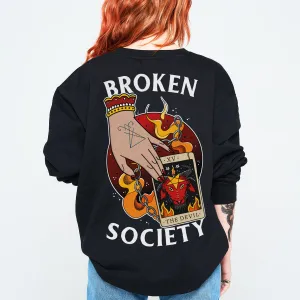 The Devil Tarot Sweatshirt (Unisex)
