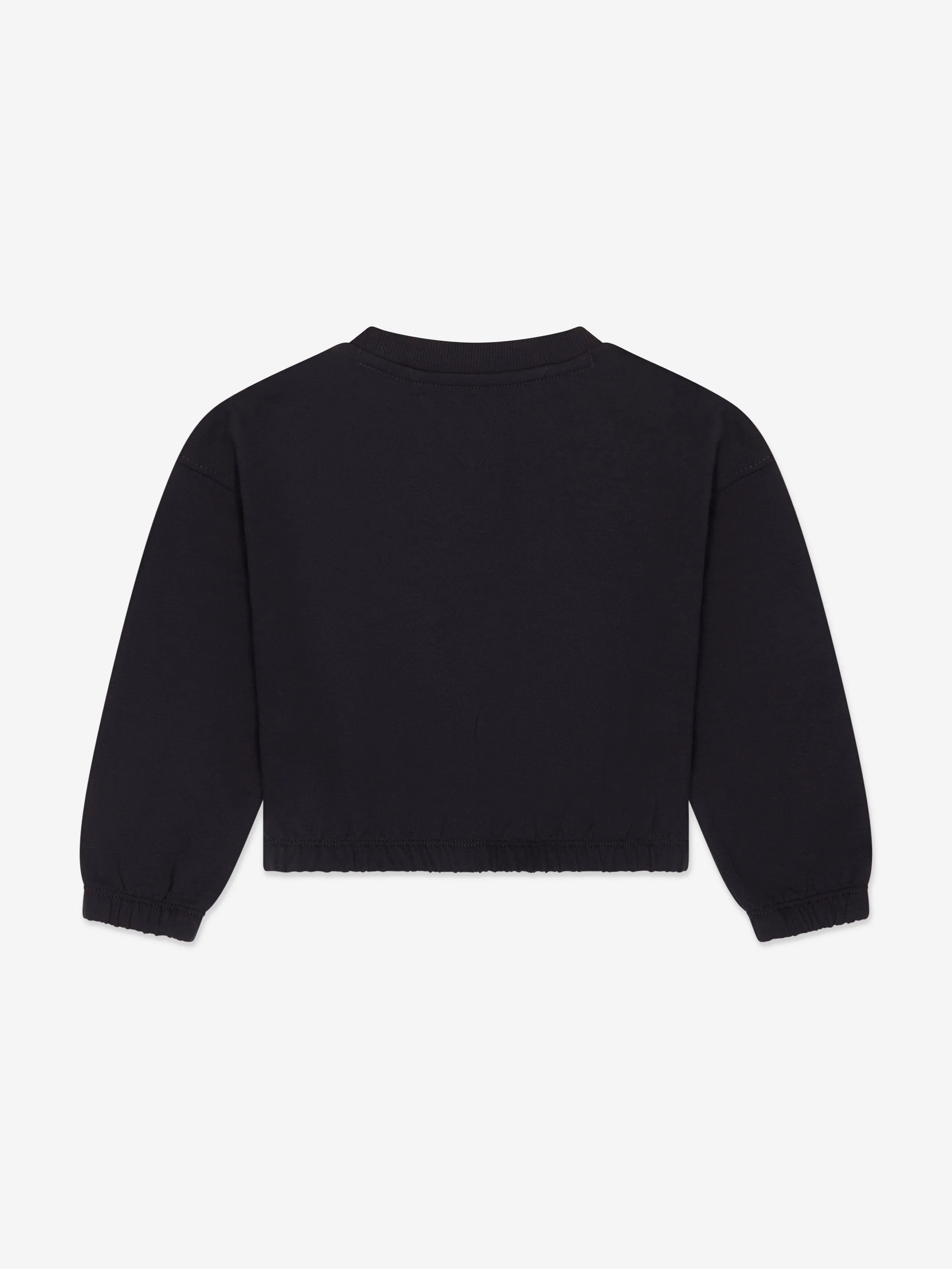Tommy Hilfiger Girls Timeless Crew Neck Sweatshirt in Navy
