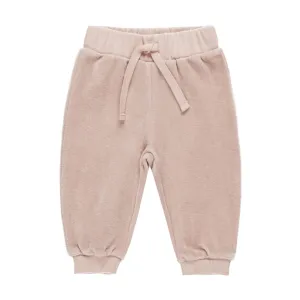 Velour Relaxed Sweatpant - Blush